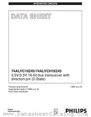 74ALVC16245 datasheet pdf Philips
