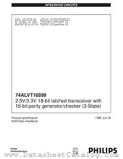 74ALVT16899DGG datasheet pdf Philips