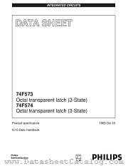 74F573 datasheet pdf Philips