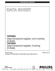 74F648A datasheet pdf Philips