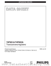 74F651A datasheet pdf Philips