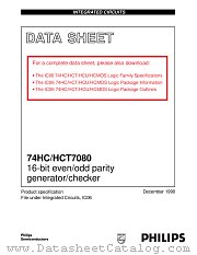 74HC7080 datasheet pdf Philips
