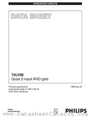 74LV08N datasheet pdf Philips