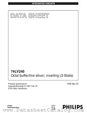 74LV240DB datasheet pdf Philips