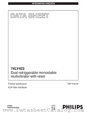 74LV423 datasheet pdf Philips