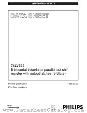 74LV595PWDH datasheet pdf Philips