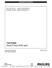 LVC08A datasheet pdf Philips