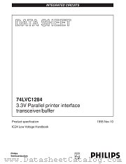 74LVC1284 datasheet pdf Philips