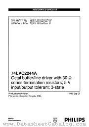 74LVC2244APWDH datasheet pdf Philips