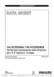 74LVC32245A datasheet pdf Philips