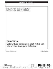 74LVC373AD datasheet pdf Philips
