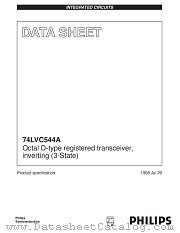 74LVC544ADB datasheet pdf Philips