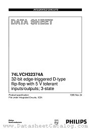 74LVCH32374AEC datasheet pdf Philips