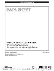 74LVC16244A datasheet pdf Philips