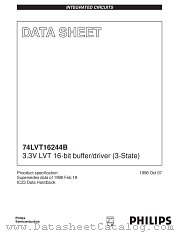 74LVT16244BDL datasheet pdf Philips