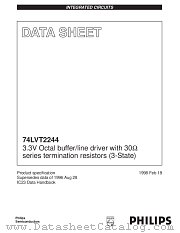 74LVT2244PW datasheet pdf Philips