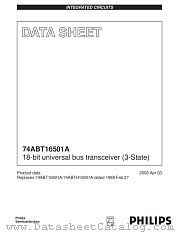 74ABT16501A datasheet pdf Philips