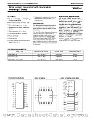 74ABT544 datasheet pdf Philips