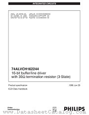 74ALVCH162244 datasheet pdf Philips