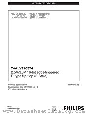 74ALVT16374 datasheet pdf Philips