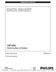 74F1244 datasheet pdf Philips