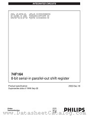 74F164 datasheet pdf Philips