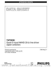 74F3038 datasheet pdf Philips