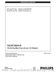 74LVC16241A datasheet pdf Philips