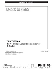 74LVT16500A datasheet pdf Philips