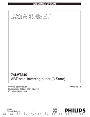 74LVT240 datasheet pdf Philips