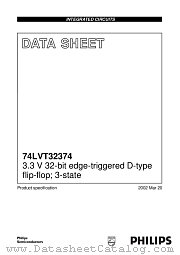74LVT32374 datasheet pdf Philips