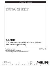 74LVT623 datasheet pdf Philips