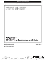 74ALVT16344DL datasheet pdf Philips