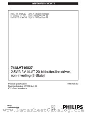 74ALVT16827 datasheet pdf Philips