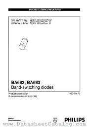BA682 datasheet pdf Philips