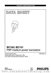BC161-10 datasheet pdf Philips