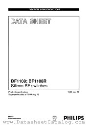 BF1108R datasheet pdf Philips