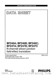 BF247A datasheet pdf Philips