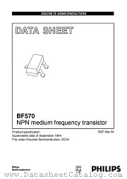 BF570 datasheet pdf Philips