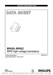 BF622 datasheet pdf Philips