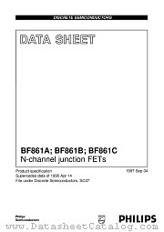 BF861B datasheet pdf Philips