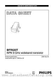 BFR520T datasheet pdf Philips