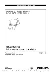 BLS3135-65 datasheet pdf Philips
