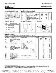BT136B-800E datasheet pdf Philips