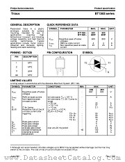 BT136S-600F datasheet pdf Philips