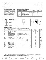 BT136-600E datasheet pdf Philips