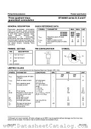 BTA208X-600D datasheet pdf Philips
