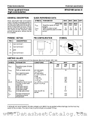 BTA216B-500C datasheet pdf Philips
