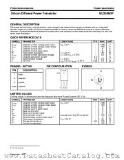 BU2506DF datasheet pdf Philips