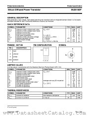 BU2515DF datasheet pdf Philips